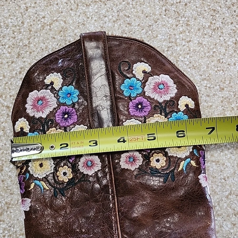 Lane Spring Flower Western Boots Size 9.5M - Picture 12 of 12